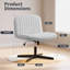 Fairmont Park Velvet Office Chair-214895537