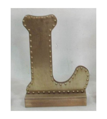 Jarod Text & Numbers Letter Block