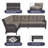 Tonry 5 - Person Patio Conversation Set with Cushions-981610391-981610387