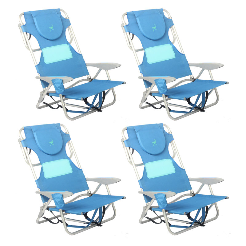 Chaise de plage inclinable Shavone