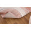 Tapis rose à motif géométrique Koo-52955659