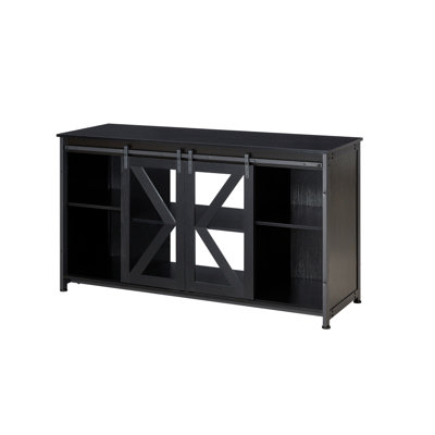 Armoire pour aquarium, noir, L 58,9 po x l 19,7 po x H 32,6 po