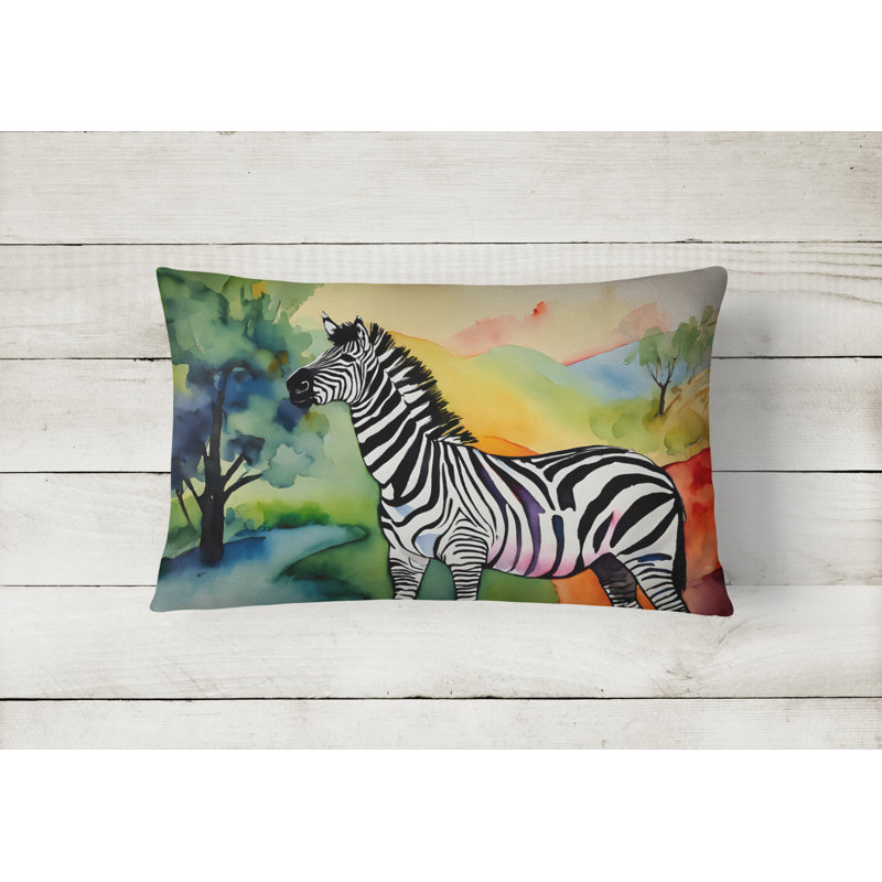 Zebra Throw Pillow