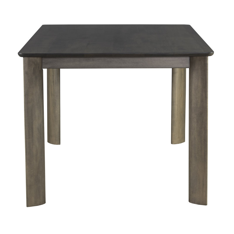 Sadeka Maple Solid Wood Dining Table, 29" H x 42" W x 60" D, Nantucket