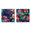 Dutil - Ensemble de 2 collages carrés botaniques abstraits-101843893-101843891