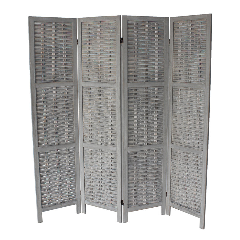 Panneau pliable H 70 po Renn, 4, Gris