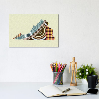 Virginia State - Print on Canvas