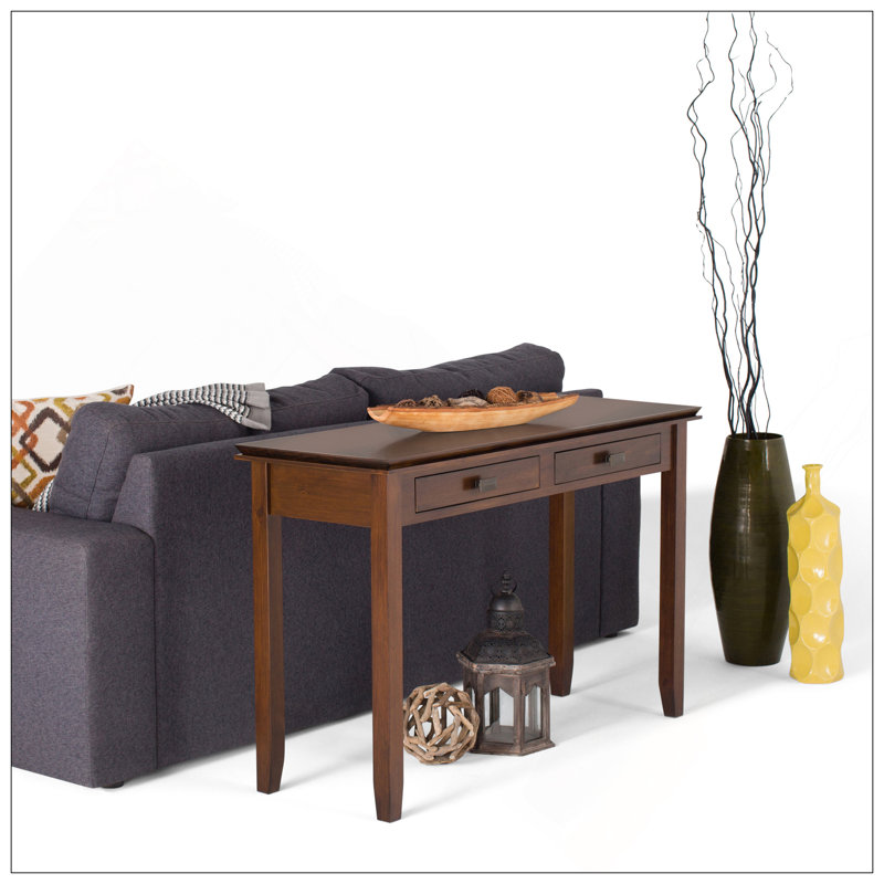Artisan - Console canapé - brun roux, Bois