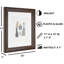 Cadre photo en bois Alonso-1734059526