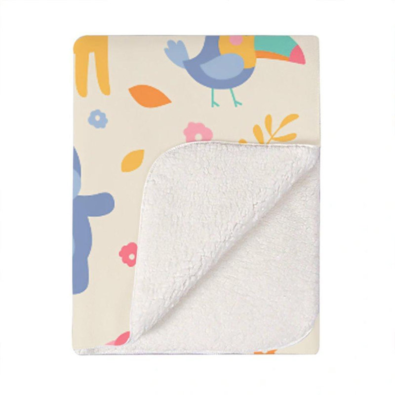 Leeroy Plain Weave / Muslin Throw Blanket