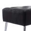 Faux Leather Upholstered Bench with Metal Legs-275778532
