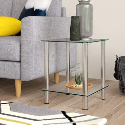 Side Table with Storage