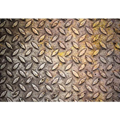 Motif de peinture murale à peindre en métal