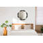 Huldar Glass Flat Wall Mirror
