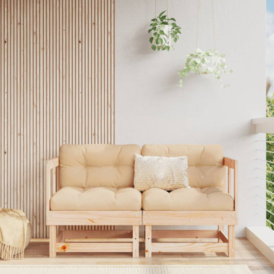 Winta 61cm Wide Rectangle Patio Sofa