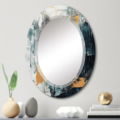 Azzura - Miroir mural moderne ovale