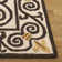 Helena Oriental Hand Hooked Wool Ivory / Dark Brown Area Rug