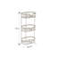 Dante Steel Bathroom Shelves-120189919