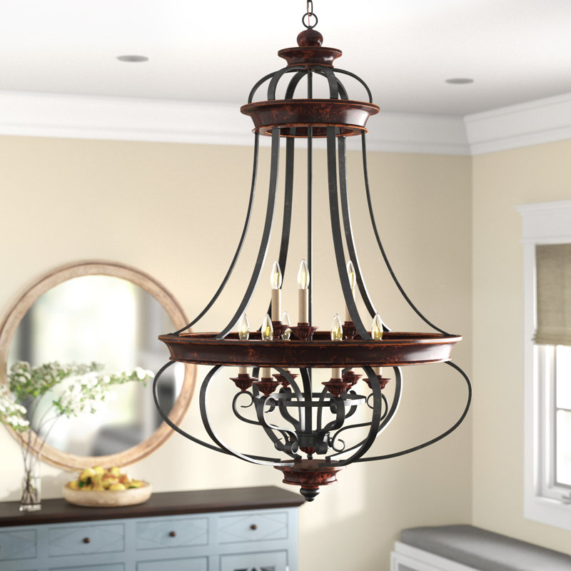 Lustre empire 9 lumières façon bougie Westerfield