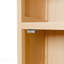 Natural Bamboo Tall Narrow Cabinet, High Capacity Slim Storage For Home