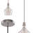Bell Shaped Glass Pendant Light-789922707