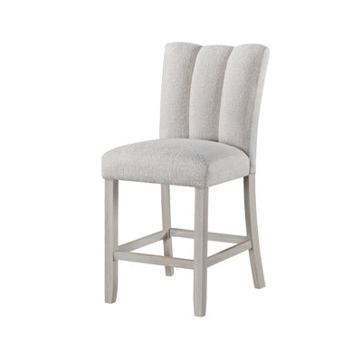 Transitional Style Bar Stools Set of Two