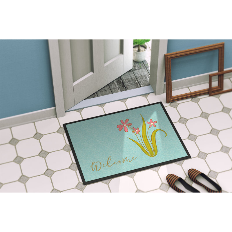 Non-Slip Outdoor Doormat, Rectangle 18" x 27"