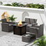 4 - Person Patio Conversation Set with Cushions
