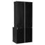 83.4"Tall Bookshelf with LED Lighting-1152447320