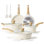 SENSARTE Ceramic Cookware Sets, 10-Piece, Non-Toxic Healthy Non Stick, PFAS PTFE PFOA PFOS Free