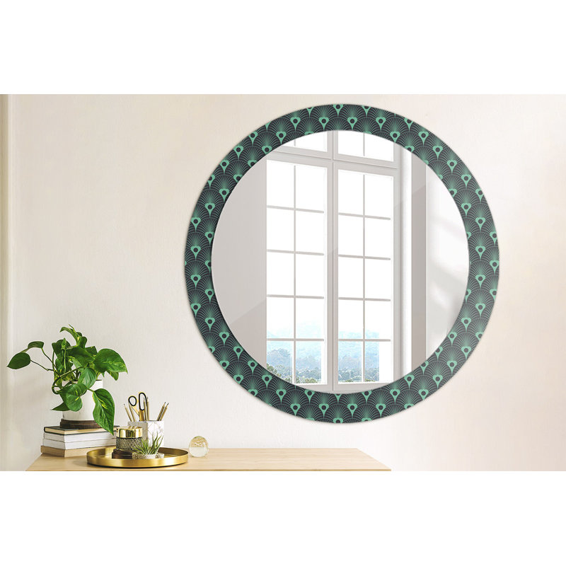 Huldar Glass Flat Wall Mirror