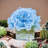 Silk Peony Arrangement in Vase-1638059413