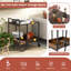 Akilesh Metal Bar Cart