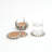 Starburst Crown Coasters-Nickel