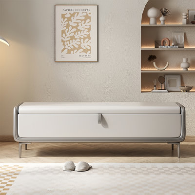 Tabouret à chaussures de luxe avec rangement