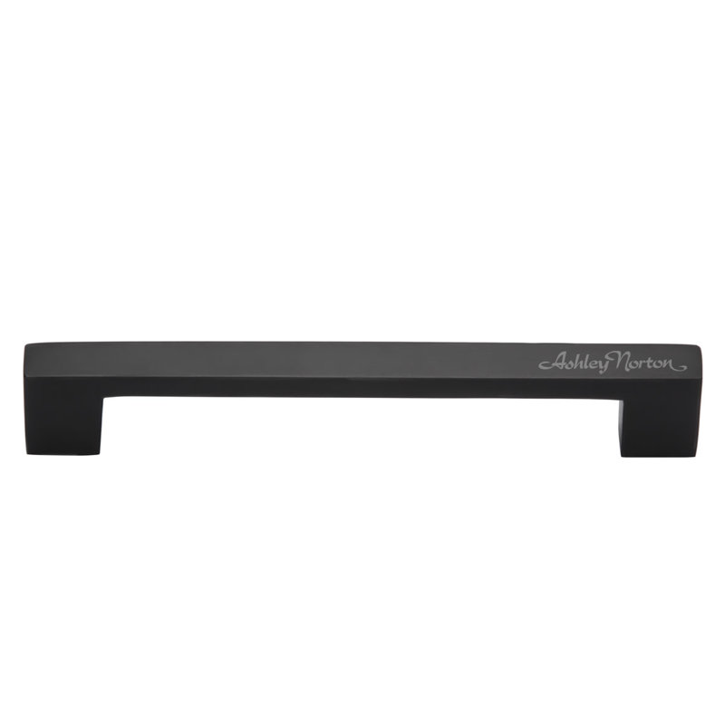 Urban Cabinet Bar Pull, Flat Black, 6"
