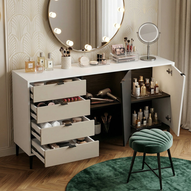 Albury 55" Media Console & Sideboard with 4 Drawers
