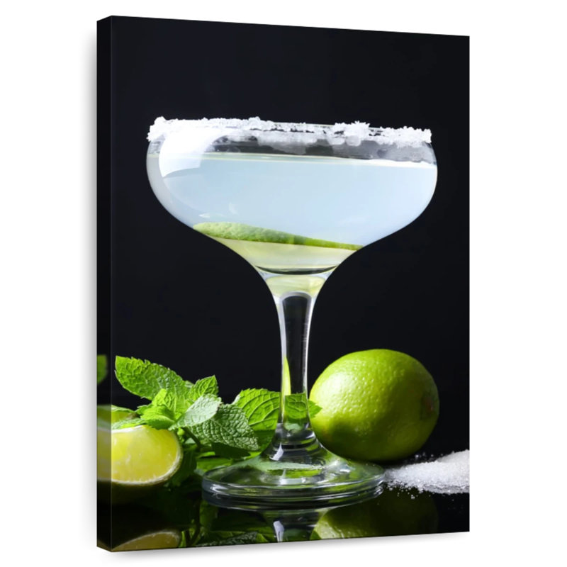 Yarlin Lime Margarita Cocktail, H 51 po x l 34 po