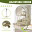 Chaise en métal rotin pour 2 personnes