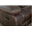 Fauteuil inclinable brun pivotant-1514988290