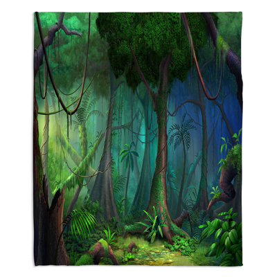 Rainforest Throw