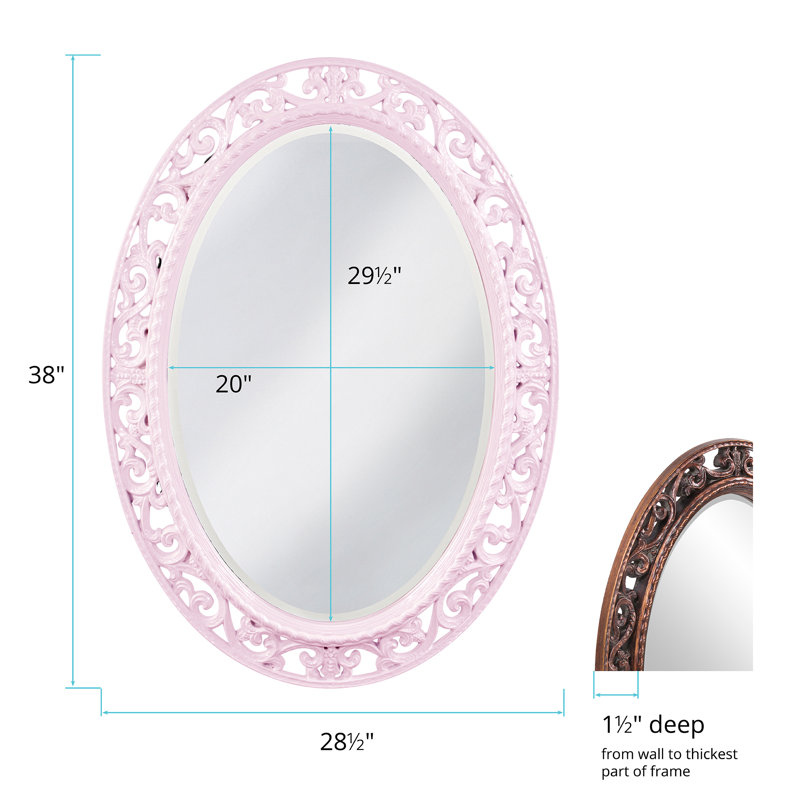 Miroir d'appoint Hillpoint, Lilas