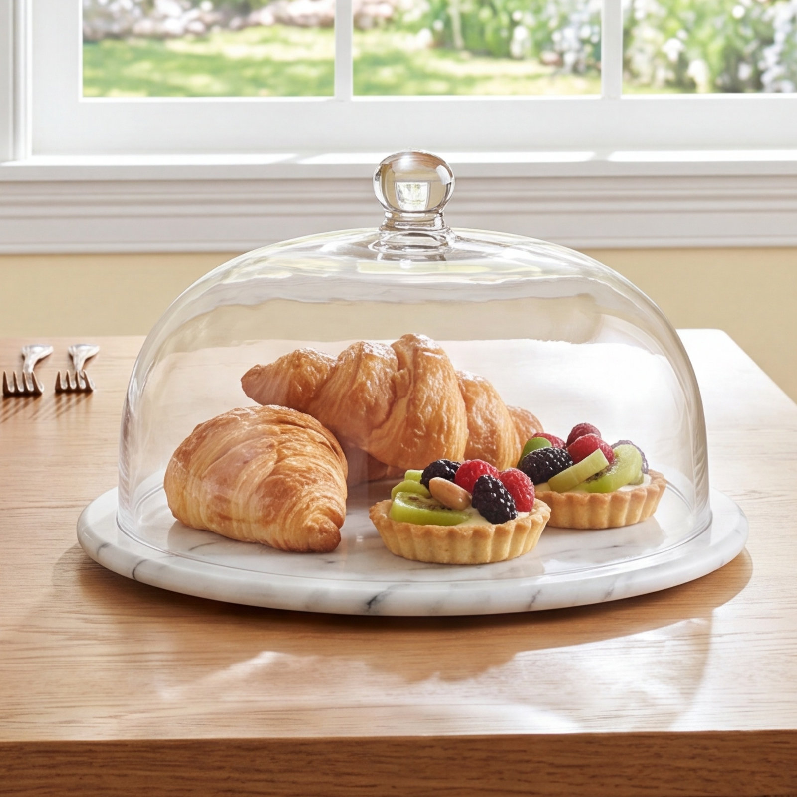 La Cucina Marble Cake Stand