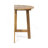 Outdoor Half-Round Folding Acacia Wood Bistro Table, Natural-988312859