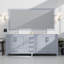 Meuble-lavabo double (armoire seulement)-377642615