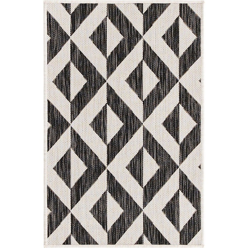 Tapis intérieur / extérieur Jill Zarin Napa, Rectangle 2 pi x 3 pi 1 po