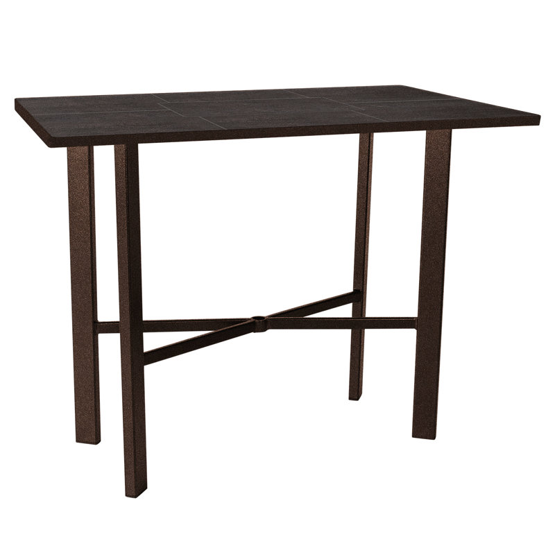 Tables Outdoor Rectangle Bar Table, Urban Shift, Copper Creek