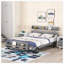 Lit plateforme en forme de voiture, lit avec tablette de rangement pour chambre à coucher-788311577-788311783