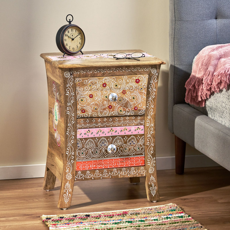 Hand-Painted Bridgeport 19'' W Nightstand