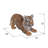 Playing Tiger Cub Figurine